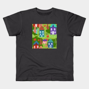 happy neighbors house Kids T-Shirt